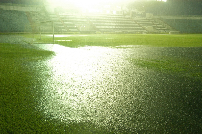 Foto do dia: Limeirão inundado em 2006 antes da estreia na A-2