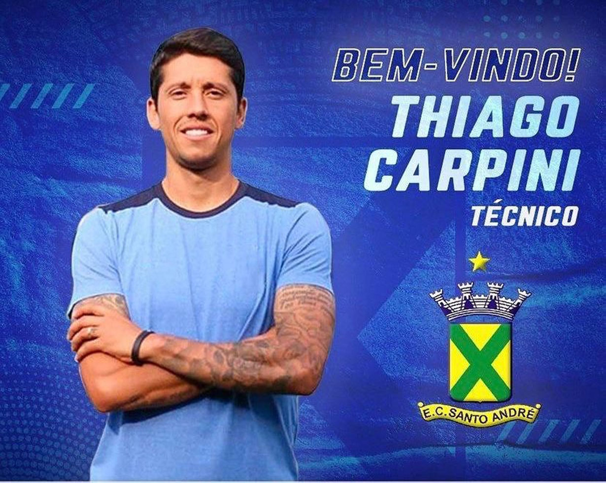 Thiago Carpini é o novo técnico do Santo André