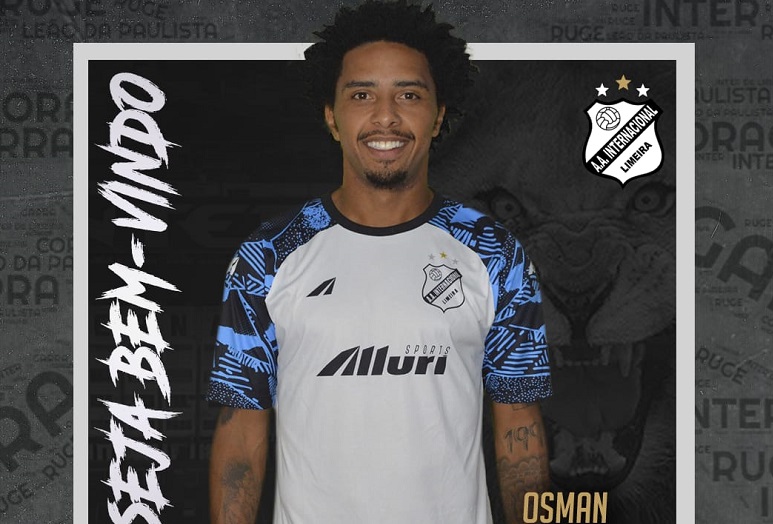 Inter contrata Osman, mas perde volante João Paulo