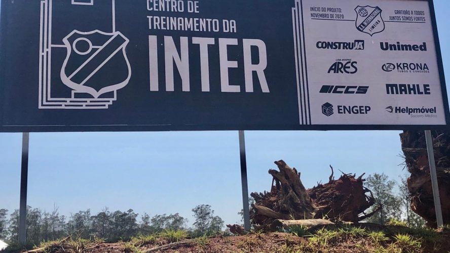 Imagens de onde será o novo CT da Inter de Limeira