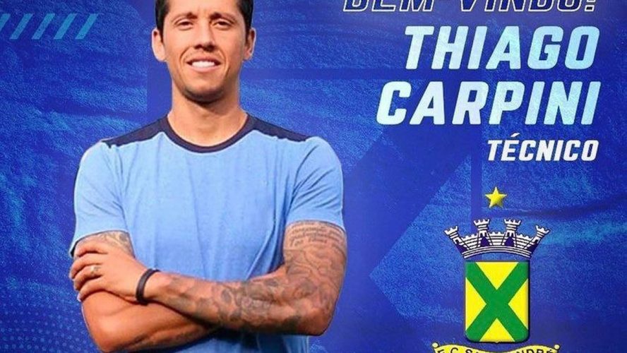 Thiago Carpini é o novo técnico do Santo André